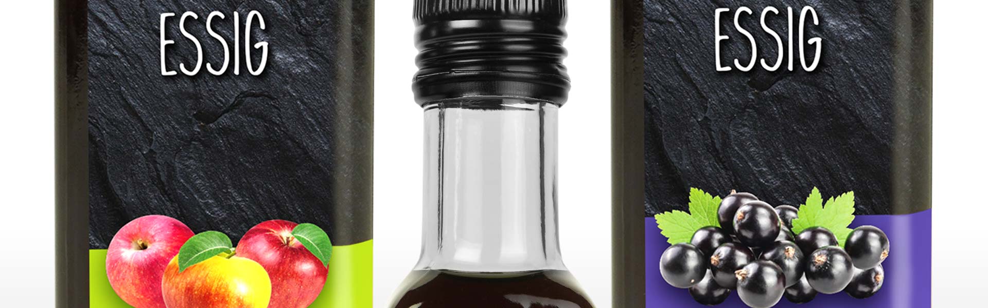 Balsam Essig Gerhard Büchner Apfel Johannisbeer Aprikosen 