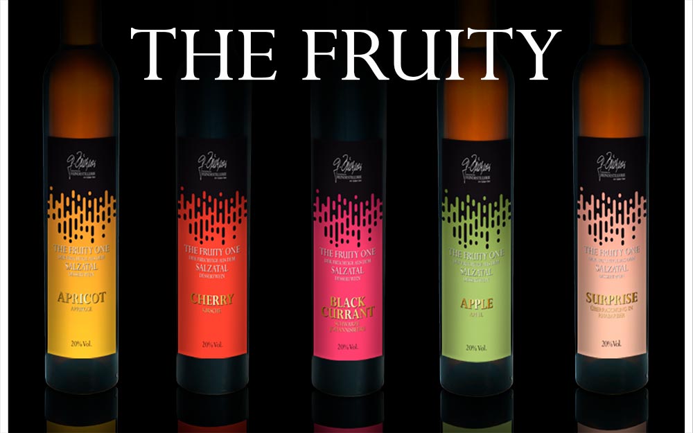 Fruity Likörwein Cocktails Brennerei