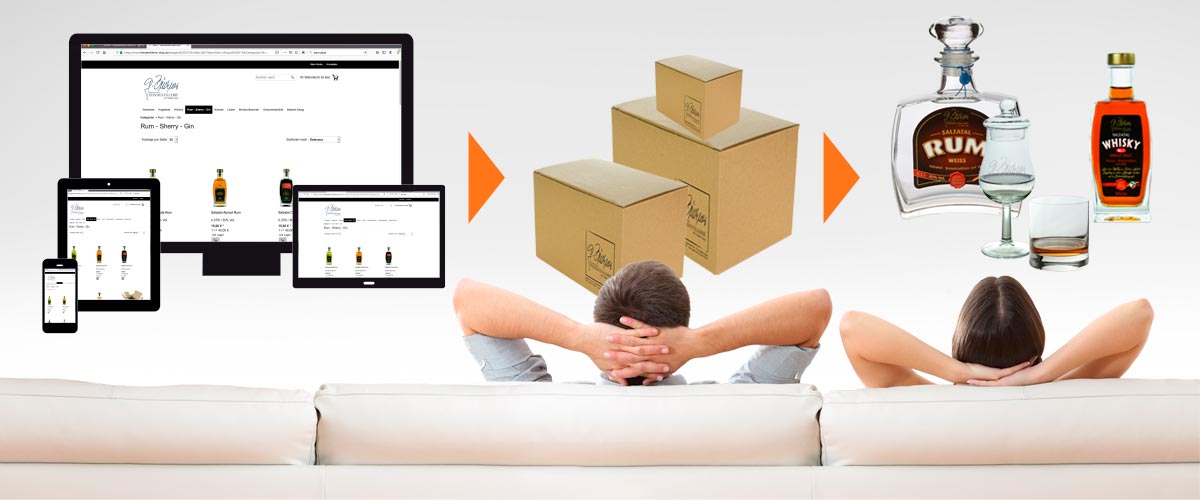 Verkostung und Tasting ganz einfach online Bestellen