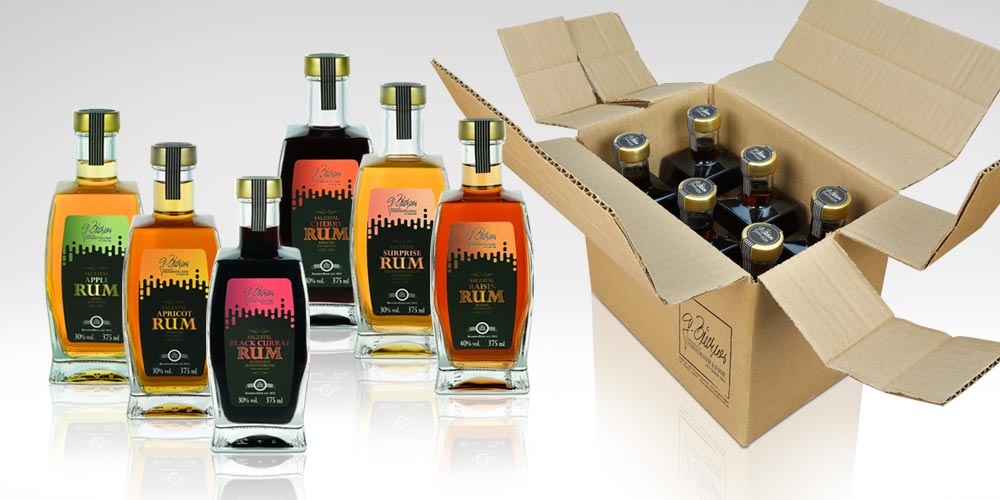 Rum Spirituosen Tasting zu Hause at home